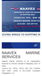 Mobile Screenshot of naavexmarine.com